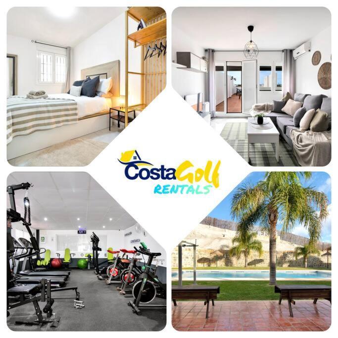 Duplex Con Vistas Al Mar, Piscina Y Gimnasio - Las Abejeras 226 Estepona Bagian luar foto