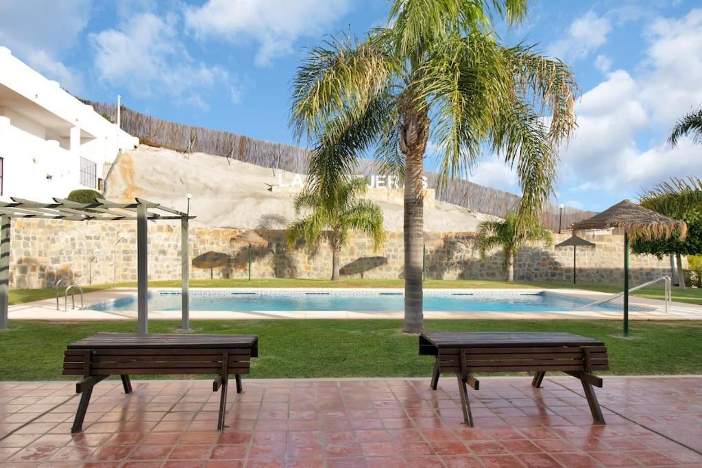 Duplex Con Vistas Al Mar, Piscina Y Gimnasio - Las Abejeras 226 Estepona Bagian luar foto