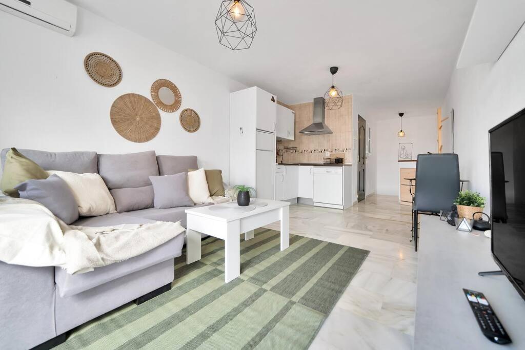 Duplex Con Vistas Al Mar, Piscina Y Gimnasio - Las Abejeras 226 Estepona Bagian luar foto